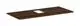 Hansgrohe-HG-Xelu-Q-Konsole-1180-550-mit-Ausschnitt-mittig-fuer-Aufsatzwaschtisch-mit-Hahnloch-Nussbaum-Dunkel-54122630 gallery number 1